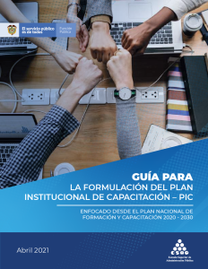 Previsualizacion archivo Guía para la formulación del Plan Institucional de Capacitación PIC - Abril 2021